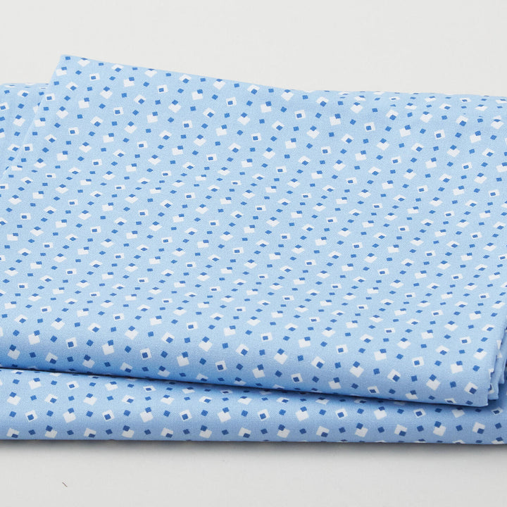Blast from the Past Favorites - Blue Tiny Squares 2 Yard Cut