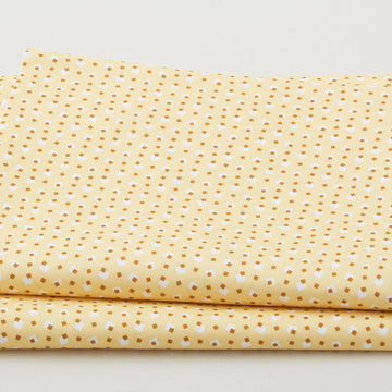 Blast from the Past Favorites - Yellow Tiny Squares 2 Yard Cut