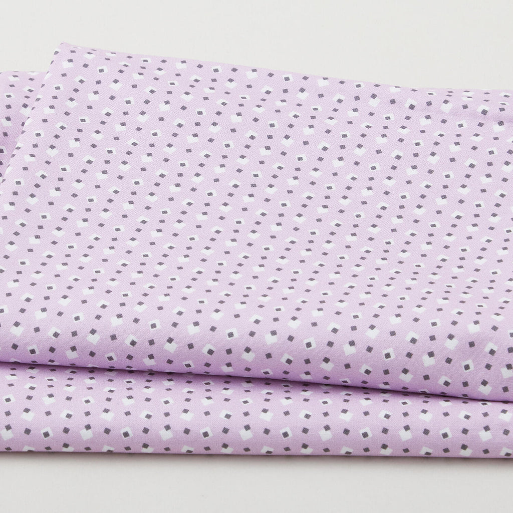 Blast from the Past Favorites - Lavender Tiny Squares 2 Yard Cut