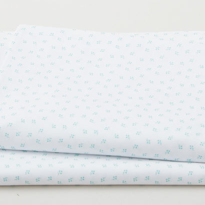 Blast from the Past Favorites - Aloe Tiny Dotted Florals 2 Yard Cut