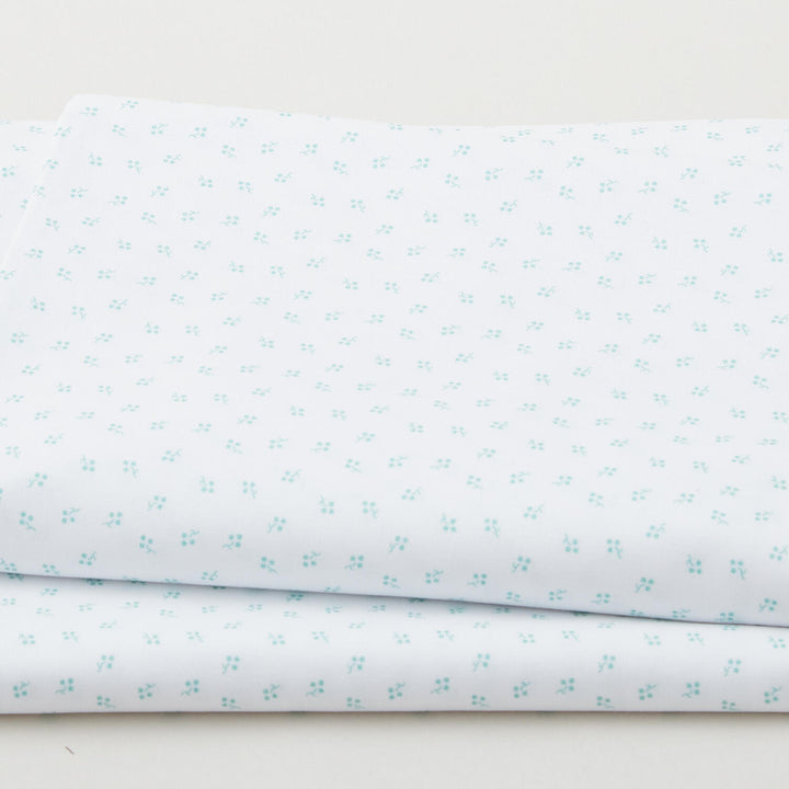 Blast from the Past Favorites - Aloe Tiny Dotted Florals 2 Yard Cut