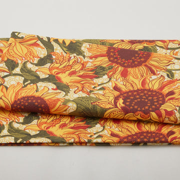 Sunflower Song - Autumn Packed Sunflowers 2 Yard Cut
