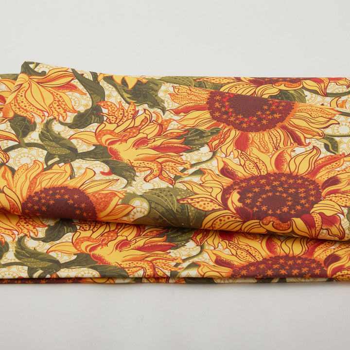 Sunflower Song - Autumn Packed Sunflowers 2 Yard Cut