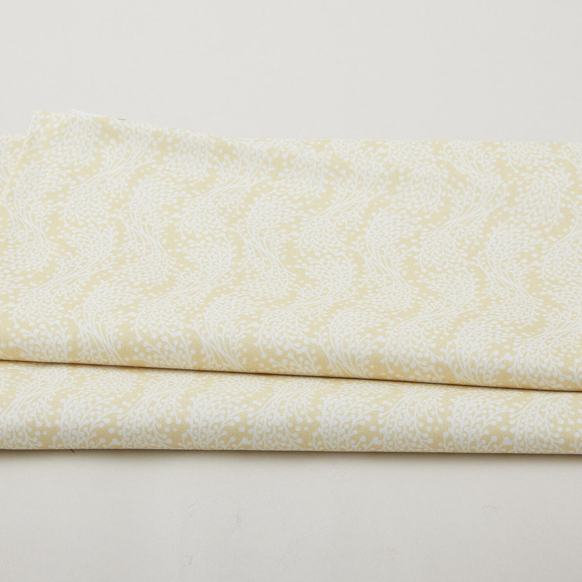 Sunflower Song - Natural Wavy Stripe 2 Yard Cut