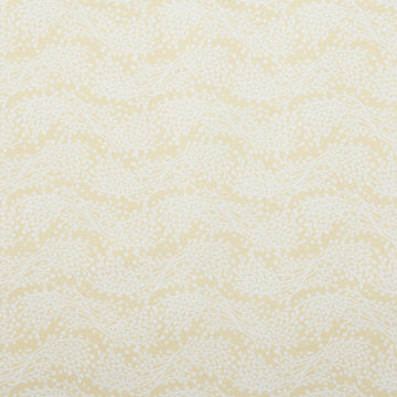 Sunflower Song - Natural Wavy Stripe 2 Yard Cut