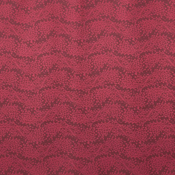 Sunflower Song - Wineberry Wavy Stripe 2 Yard Cut