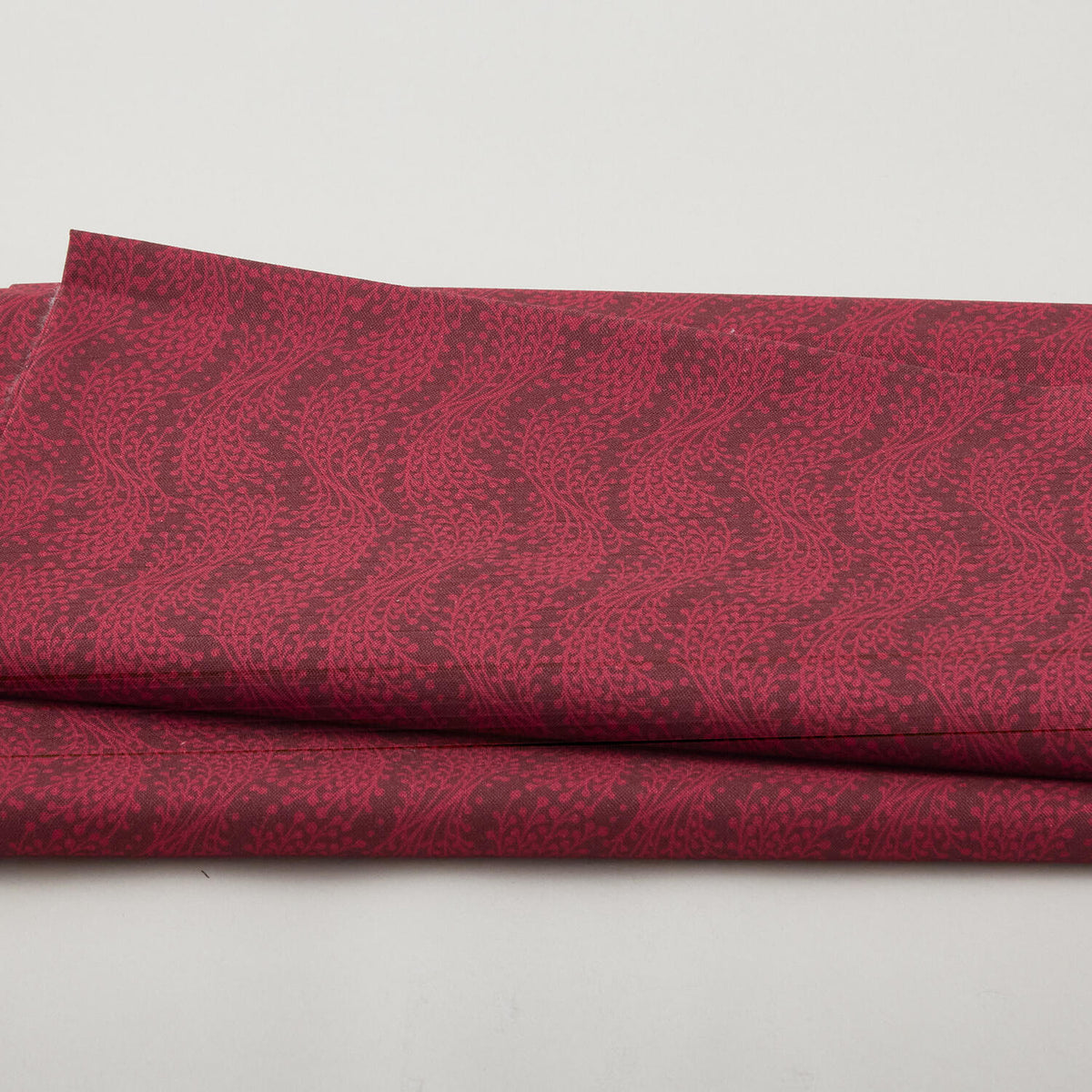 Sunflower Song - Wineberry Wavy Stripe 2 Yard Cut