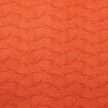 Sunflower Song - Orange Spice Wavy Stripe 2 Yard Cut