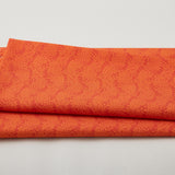 Sunflower Song - Orange Spice Wavy Stripe 2 Yard Cut
