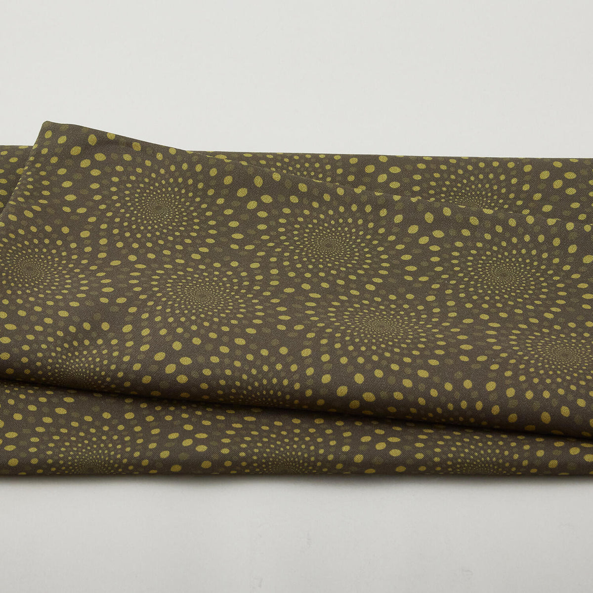 Sunflower Song - Leaf Dotted Spiral 2 Yard Cut