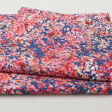 Lotus and Koi Favorites - Flowers Navy 2 Yard Cut