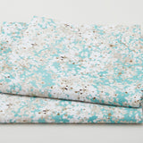 Lotus and Koi Favorites - Flowers Mint 2 Yard Cut