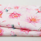 Lotus and Koi Favorites - Lotus Pink 2 Yard Cut