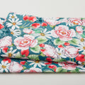 Strawberry Season Favorites - Strawberries Slate 2 Yard Cut
