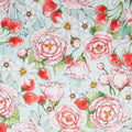 Strawberry Season Favorites - Strawberries Seafoam 2 Yard Cut