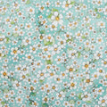 Strawberry Season Favorites - Flowers Seafoam 2 Yard Cut