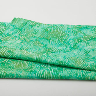 Artisan Batiks - Garden Style Favorites Green Lines 2 Yard Cut