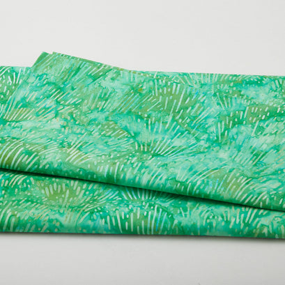 Artisan Batiks - Garden Style Favorites Green Lines 2 Yard Cut
