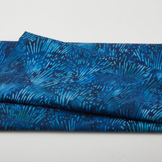 Artisan Batiks - Garden Style Favorites Indigo Lines 2 Yard Cut