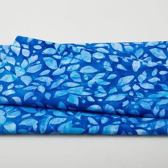 Artisan Batiks - Garden Style Favorites Azure Leaves 2 Yard Cut