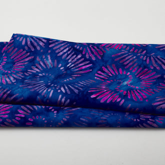 Artisan Batiks - Garden Style Favorites Blueberry Bursts 2 Yard Cut