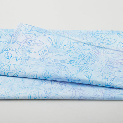 Artisan Batiks - Garden Style Favorites Sky Leaves 2 Yard Cut