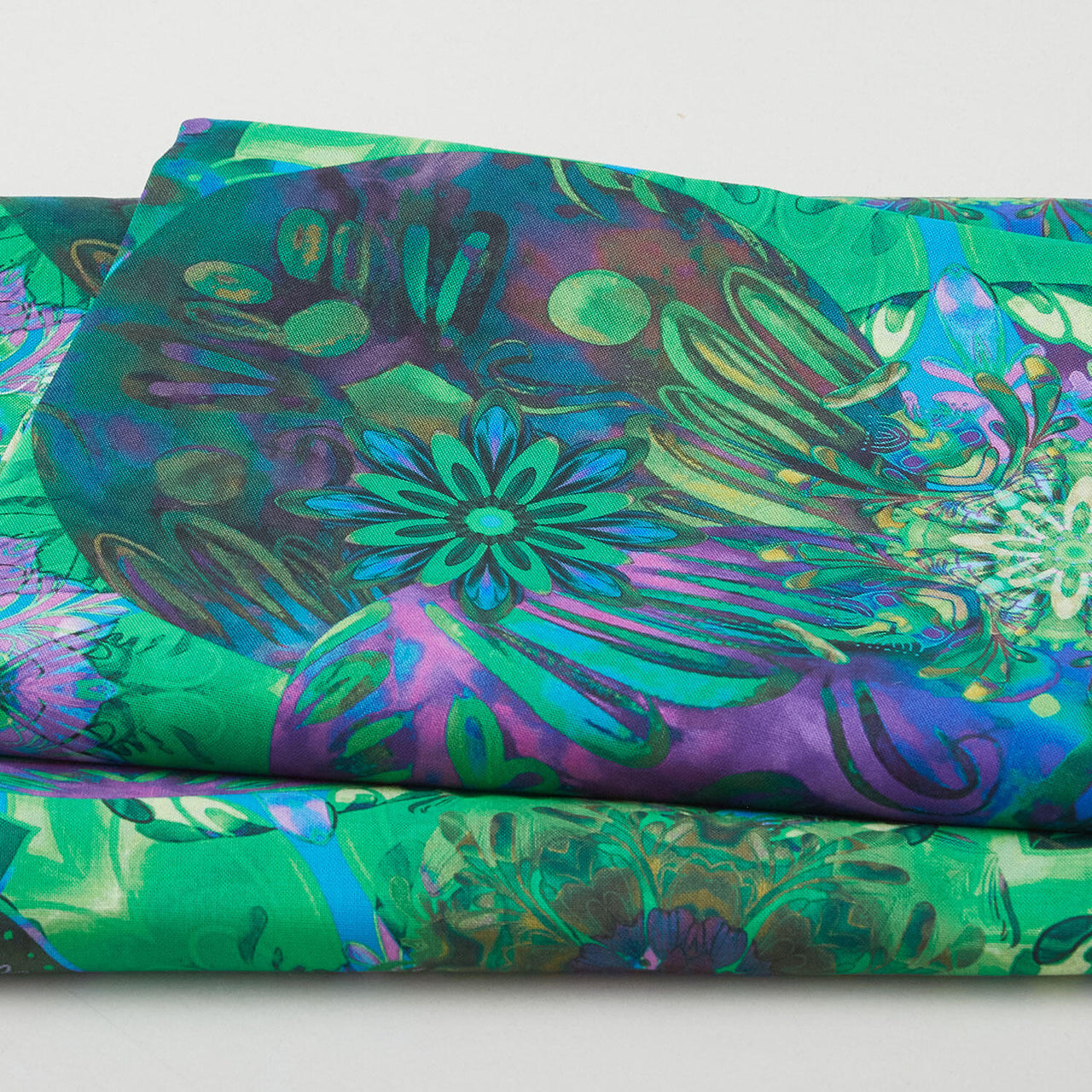 Giverny Favorites - Green Medallion 2 Yard Cut