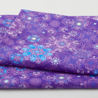 Giverny Favorites - Purple Tonal Medallion 2 Yard Cut