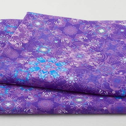 Giverny Favorites - Purple Tonal Medallion 2 Yard Cut
