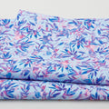 Giverny Favorites - Aqua Leaves 2 Yard Cut