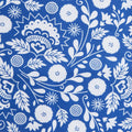Jardin Blue Favorites - Delft Floral 2 Yard Cut