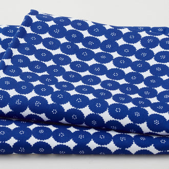 Jardin Blue Favorites - Delft Circles 2 Yard Cut