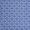Jardin Blue Favorites - Cobalt Fans 2 Yard Cut