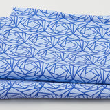 Jardin Blue Favorites - Blue Roses 2 Yard Cut