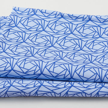 Jardin Blue Favorites - Blue Roses 2 Yard Cut