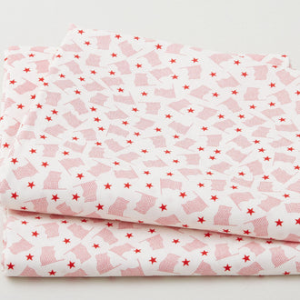Vintage Valor Favorites - Red Flags 2 Yard Cut