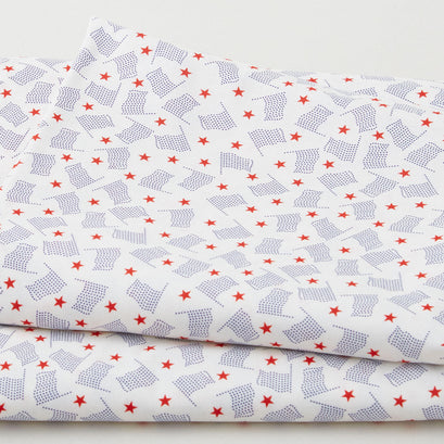 Vintage Valor Favorites - Americana Flags 2 Yard Cut