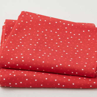 Vintage Valor Favorites - Red Stars 2 Yard Cut