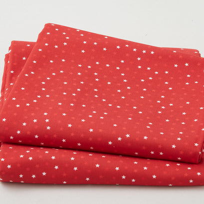 Vintage Valor Favorites - Red Stars 2 Yard Cut