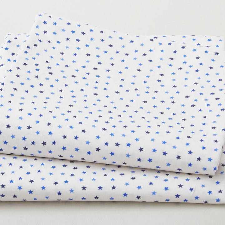 Vintage Valor Favorites - Blue Stars 2 Yard Cut
