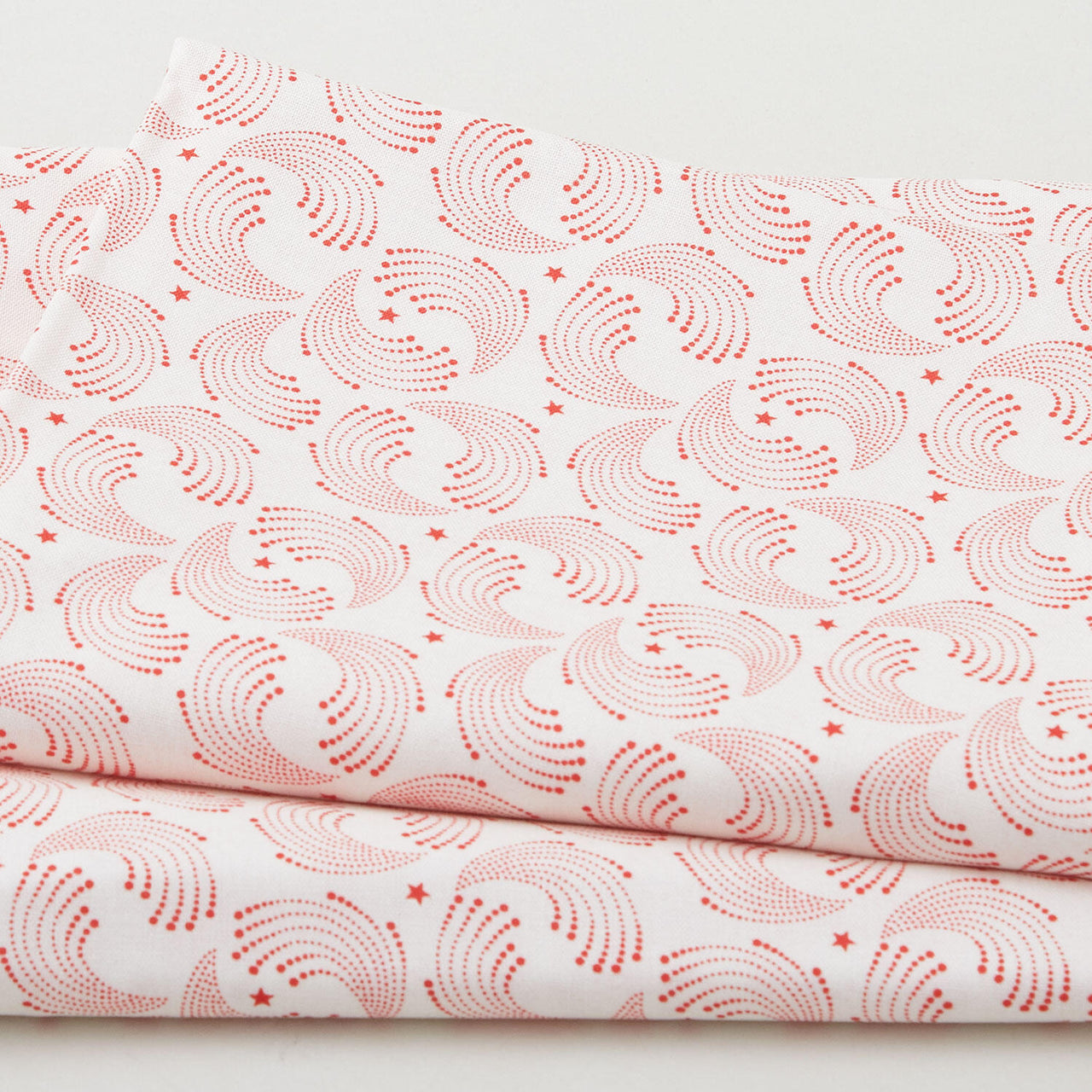 Vintage Valor Favorites - Red Swirls 2 Yard Cut