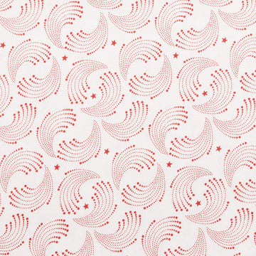 Vintage Valor Favorites - Red Swirls 2 Yard Cut