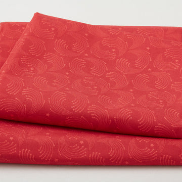 Vintage Valor Favorites - Crimson Swirls 2 Yard Cut