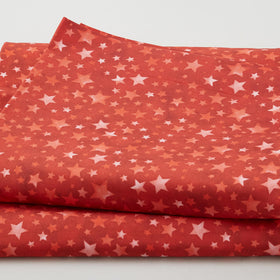 Stars of Liberty - Scarlet Stars 108" Wide 3 Yard Cut