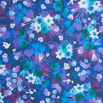 Dreaming of Flowers Favorites - Peacock Flowers 2 Yard Cut