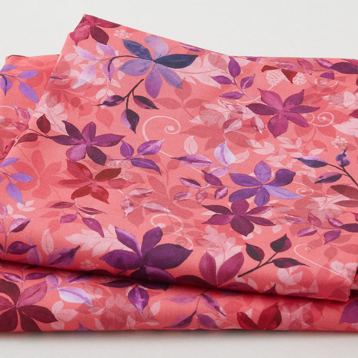 Dreaming of Flowers Favorites - Dahlia Leaves 2 Yard Cut