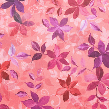 Dreaming of Flowers Favorites - Dahlia Leaves 2 Yard Cut