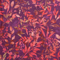 Dreaming of Flowers Favorites - Magenta Leaves 2 Yard Cut
