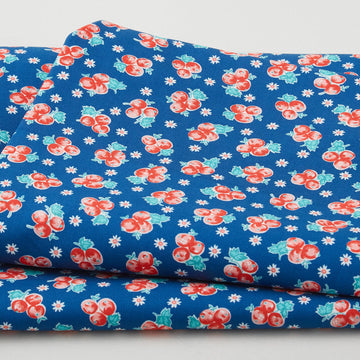 Picnics and Parades Favorites - Indigo Berries 2 Yard Cut