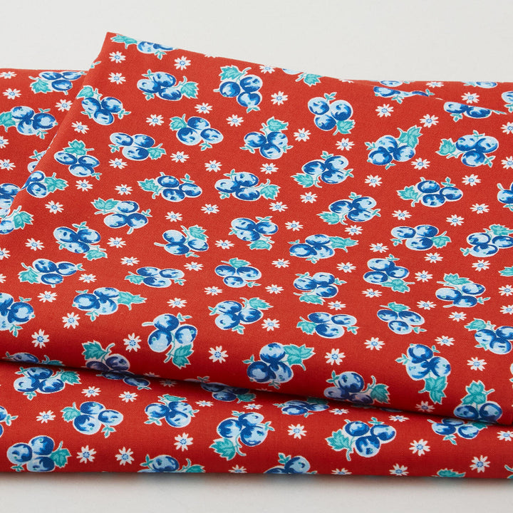 Picnics and Parades Favorites - Cherry Berries 2 Yard Cut